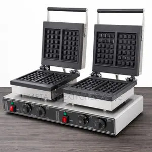 Commercial Double Head Electric Waffle Maker