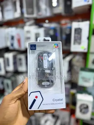 Wiwu Crystal Magnetic Wireless Mouse 7-color Rgb Backlight