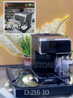 McIlpoog Am7203 Automatic Espresso Machine ,Built-in Milk Frother 