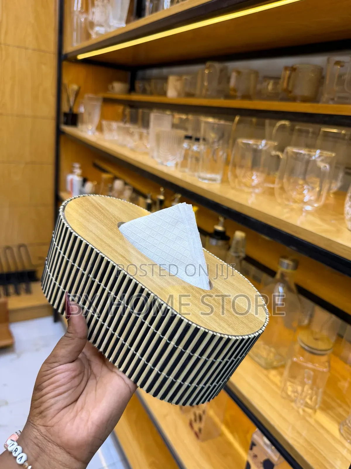 Bamboo Tissue Box