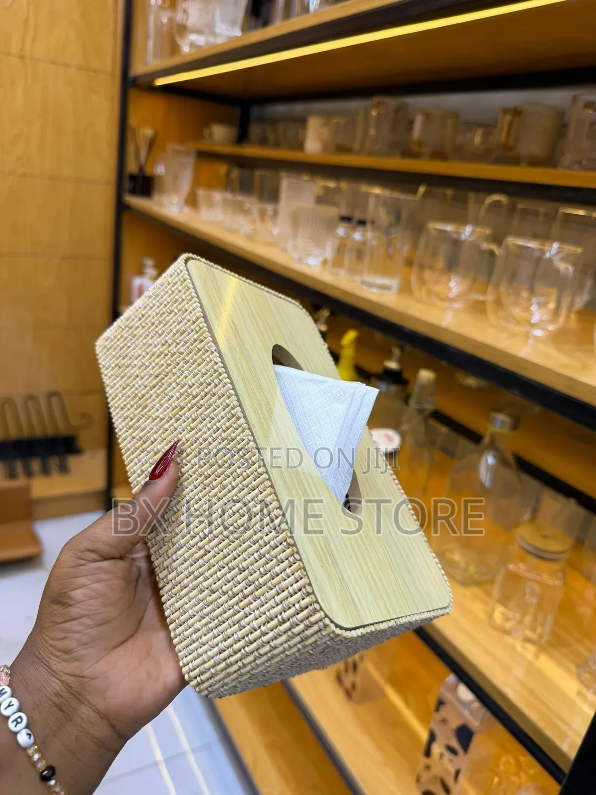 Bamboo Tissue Box