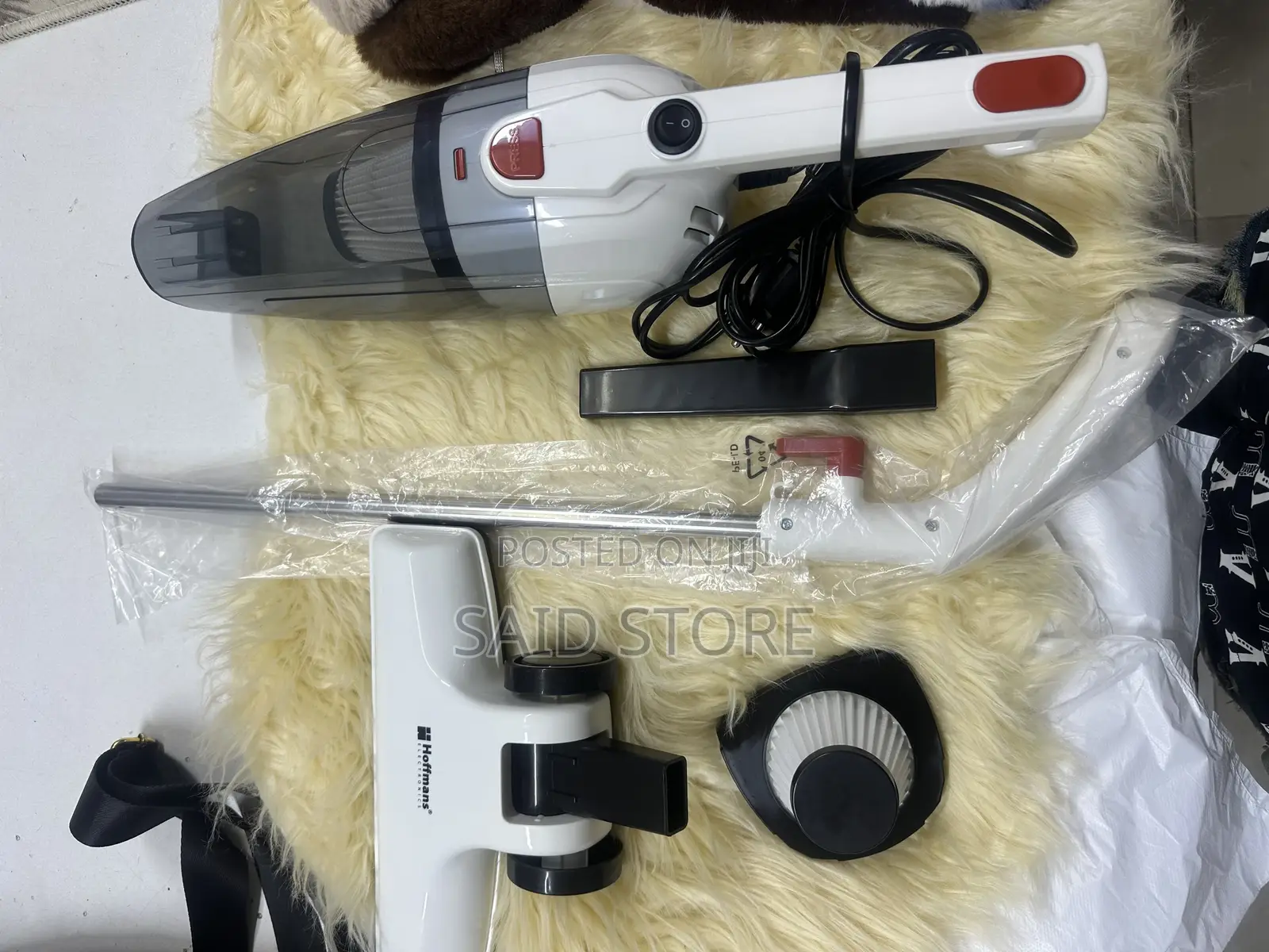 Portable Wireless Vacuum Cleaner Powerful Suction Rechargeable