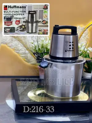 Vegetable Meat Chopper Food Processor Stainless Steel