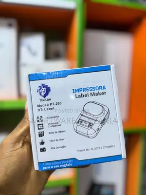 The Lion Pt-260 Bluetooth Label Maker Compact 40mm Windows