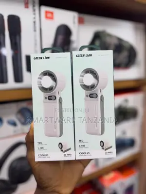 Green Lion Coolio Portable Fan Tec Cooling Chip 30hr 199 Speed
