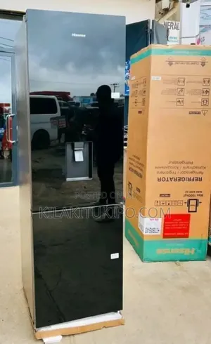 Glass Door Hisense Refrigerator 269l