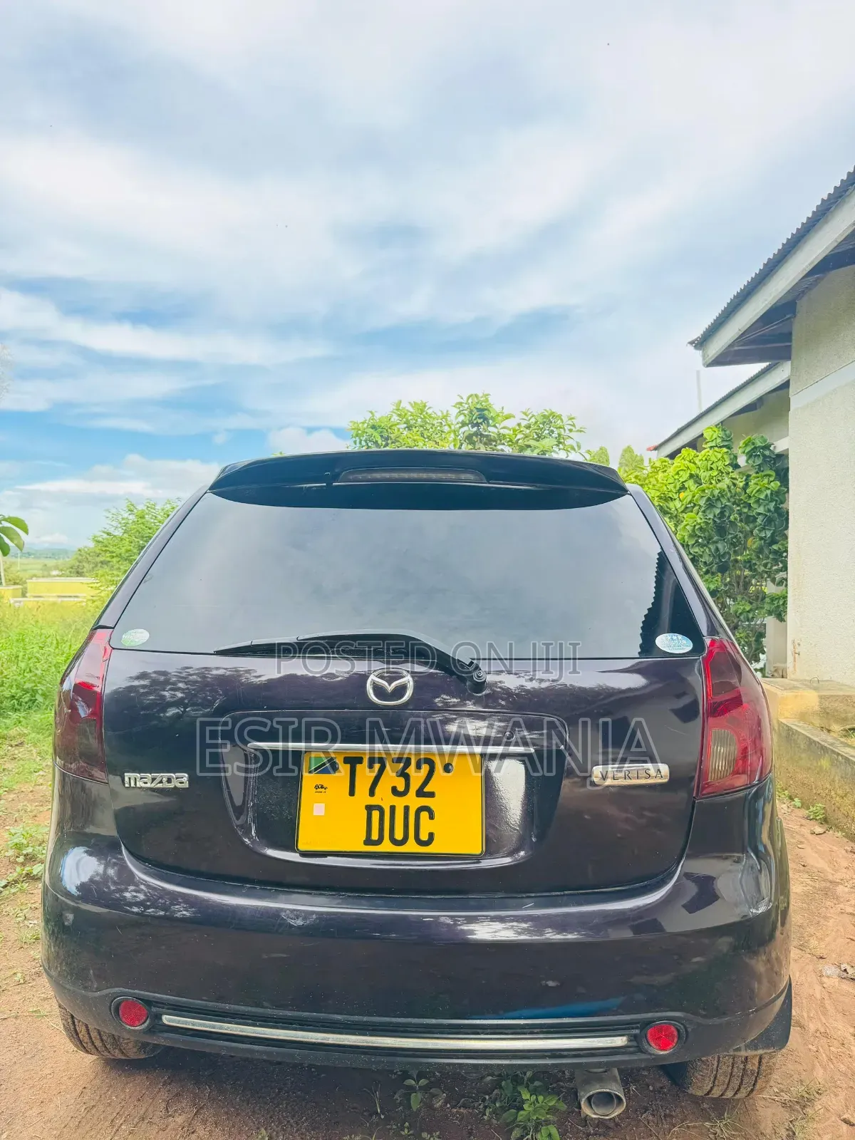 Mazda Verisa 2008 Maroon