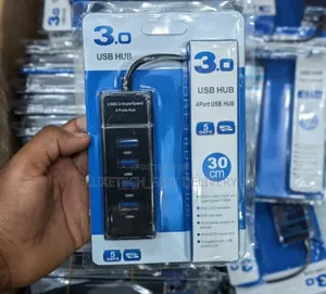 4-Ports USB 3.0 SuperSpeed Hub | 5Gbps – For Laptop and PC