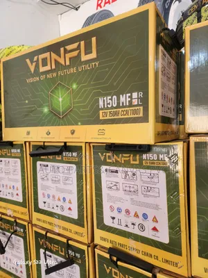Heavy Duty Vonfu N150 Mf Battery - 12v 150ah (1100 Cca)