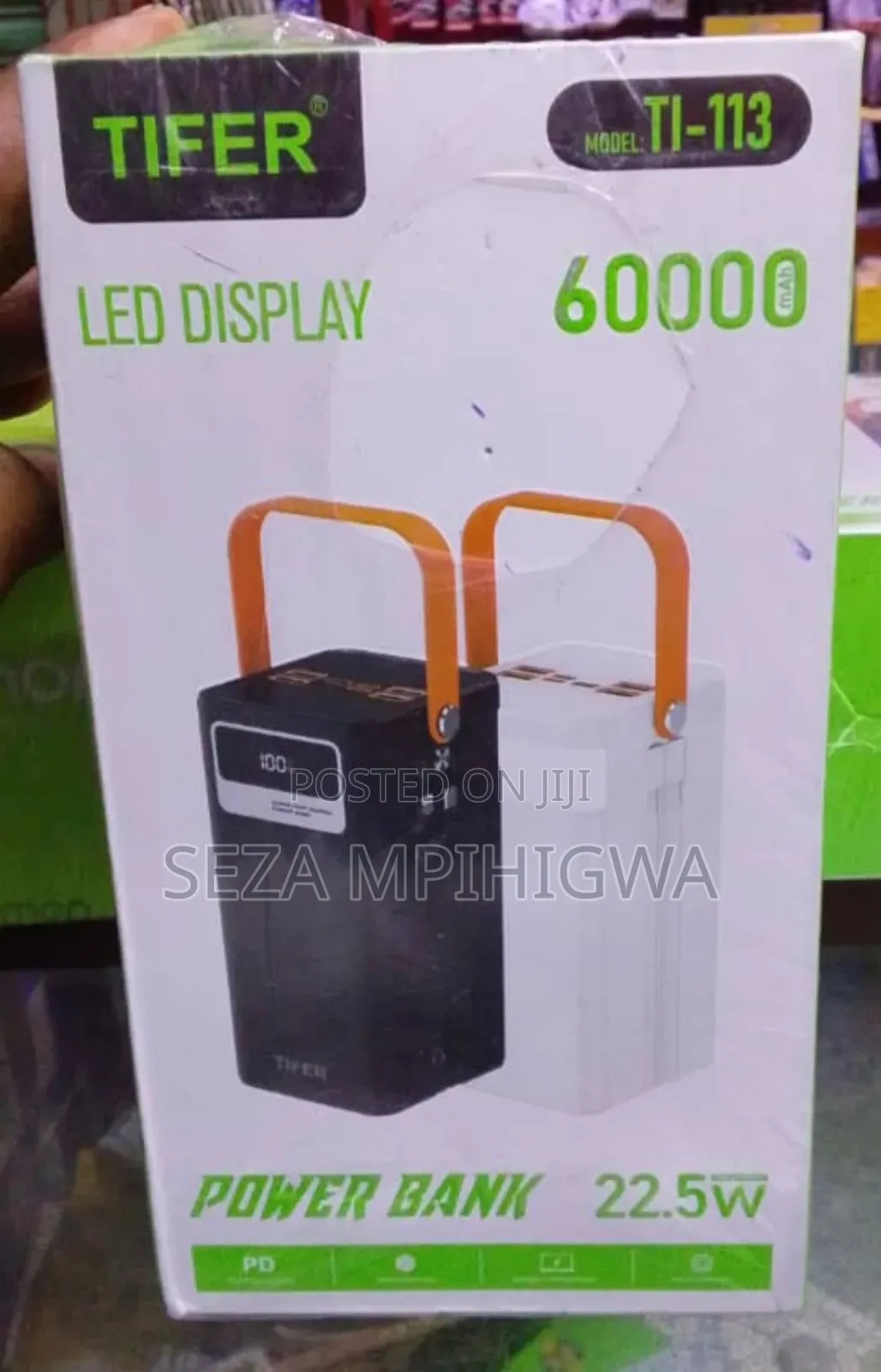 Tifer Powerbank
 Mah 60,000