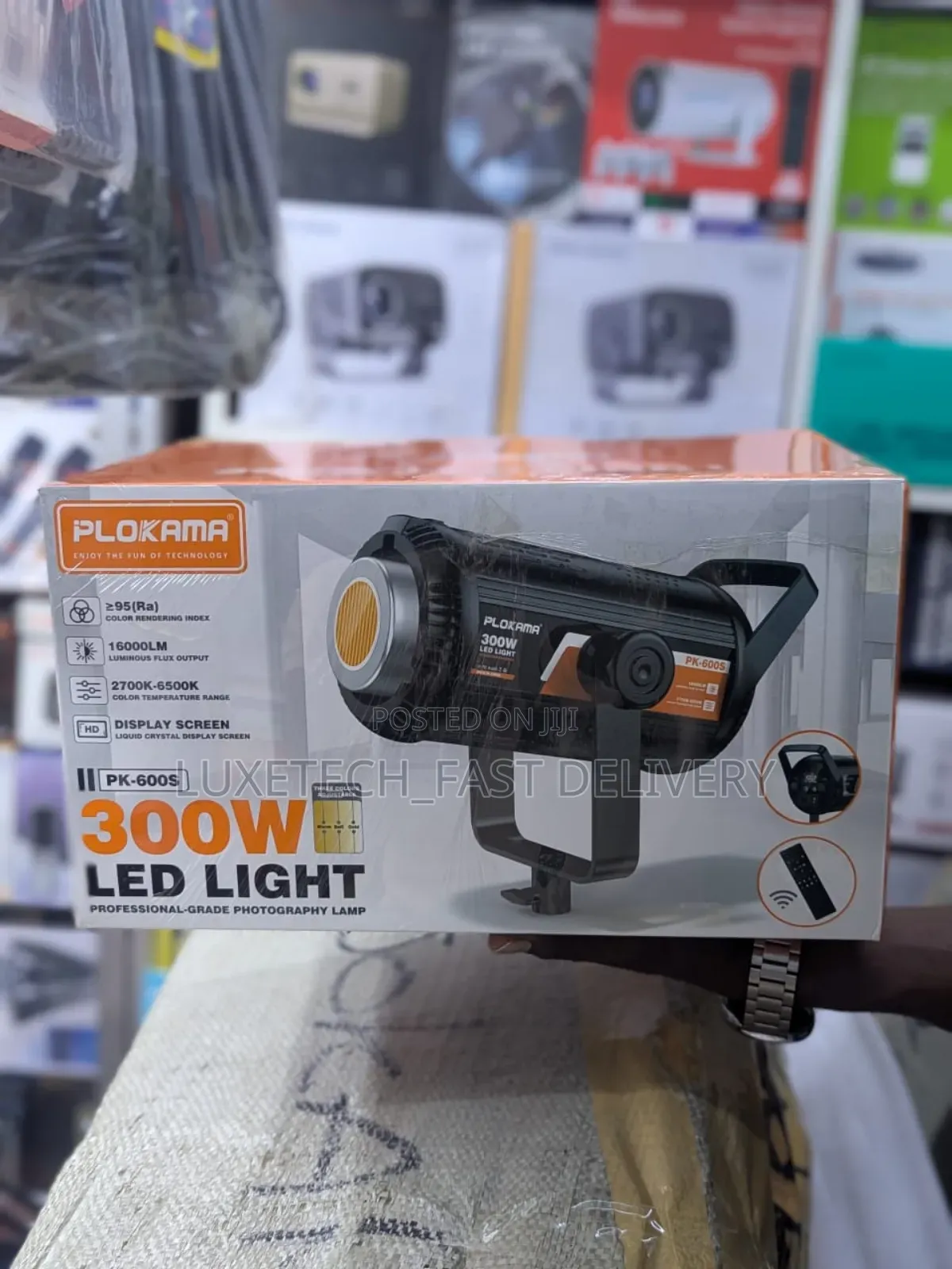 Plokama Pk-600s 300w Led Professional Photography Light