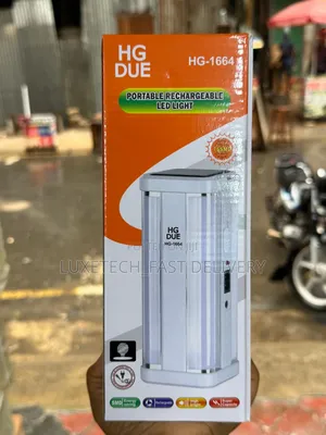 Hg Due Hg-1664 Portable Rechargeable Led Light