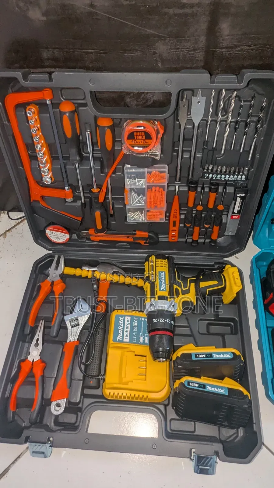 Drill Tools Kit Set 2battery