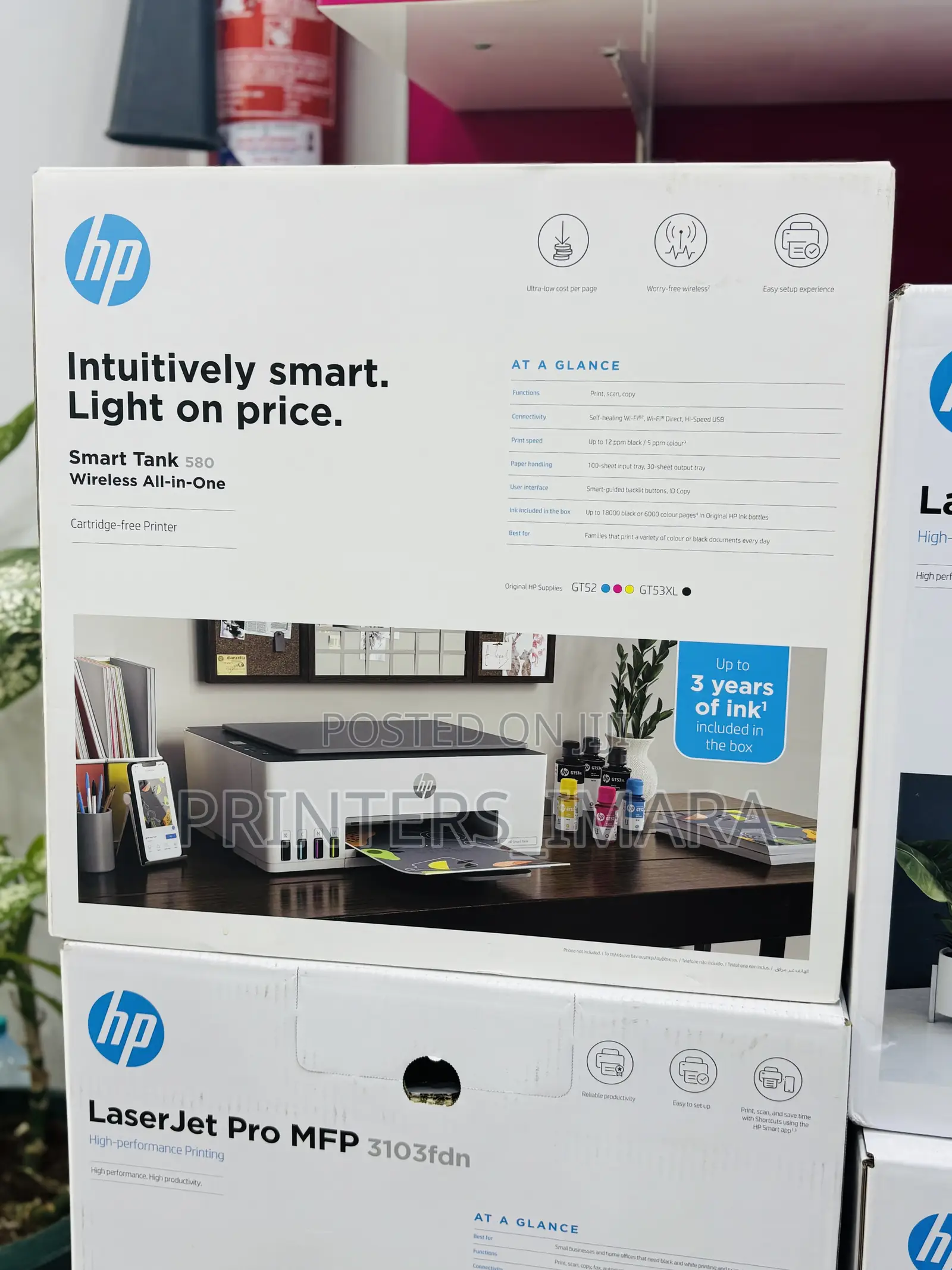 Hp Smart Tank 580
