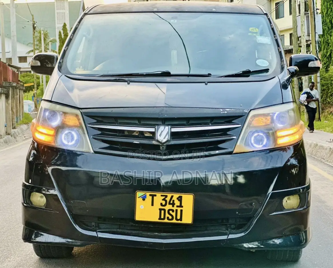 Toyota Alphard 2007 Matt Black