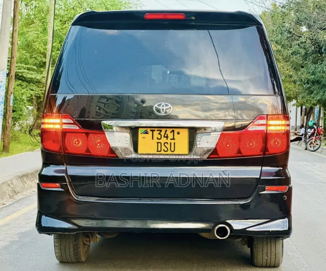 Toyota Alphard 2007 Matt Black