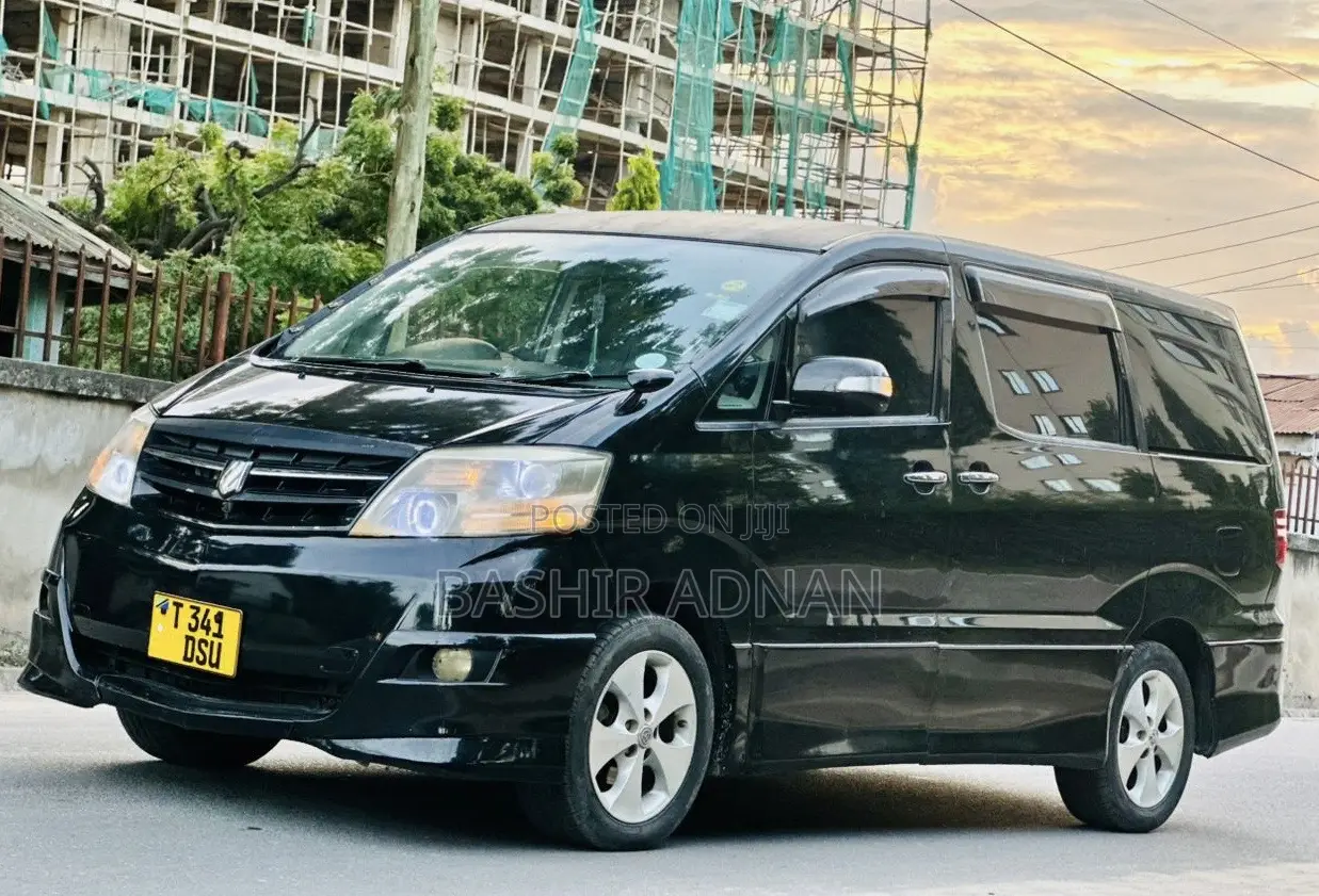 Toyota Alphard 2007 Matt Black
