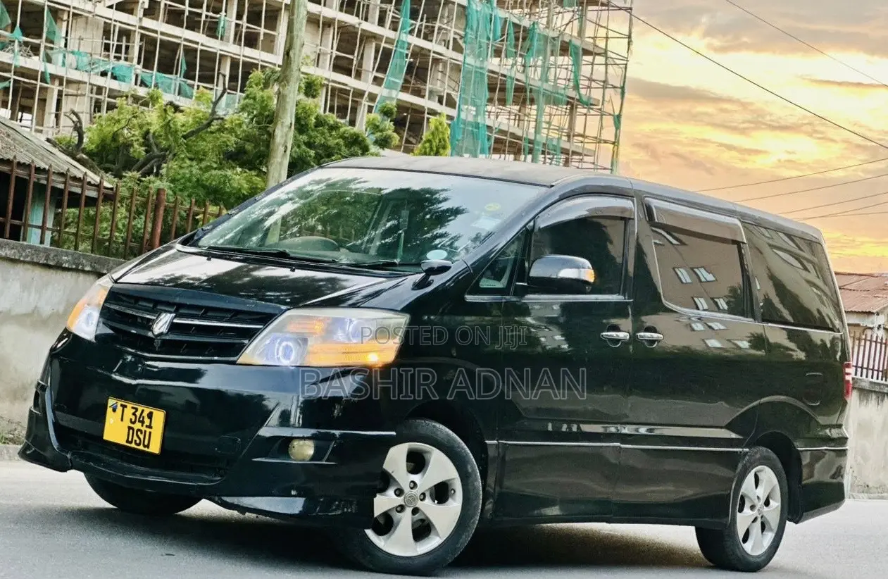 Toyota Alphard 2007 Matt Black