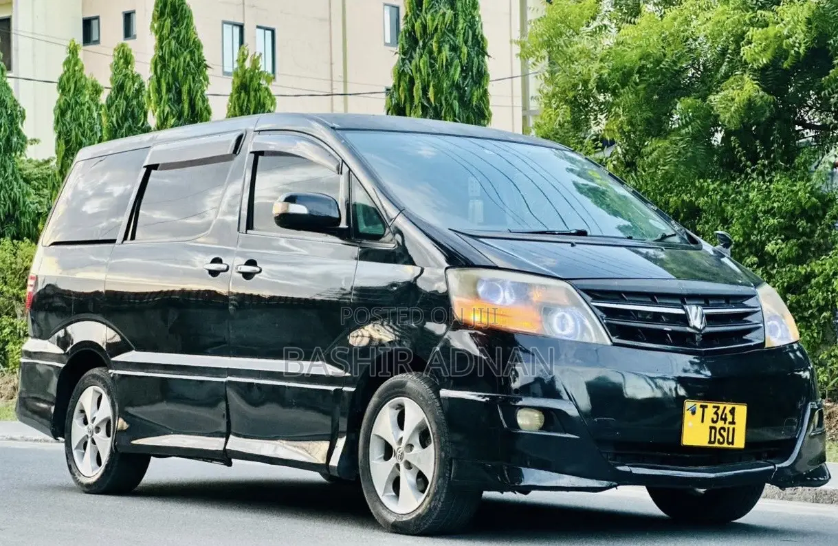 Toyota Alphard 2007 Matt Black