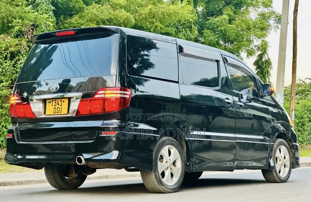 Toyota Alphard 2007 Matt Black