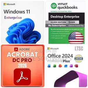 Windows 11 Enterprise + Quickbooks Enterprise + Microsoft Office