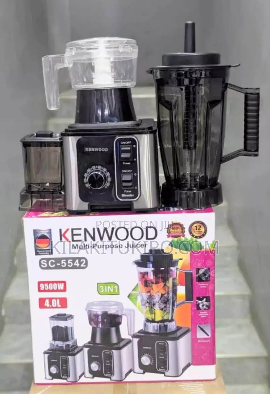 Blender 4l Kenwood 9500w Heavy Duty