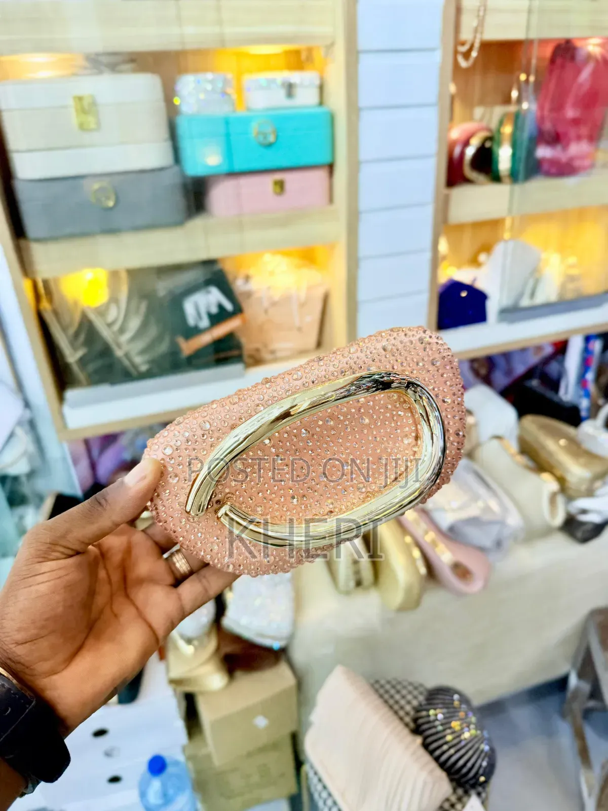 Vintage Style Box Clutch