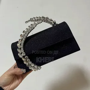 Glitter Evening Clutch Bag