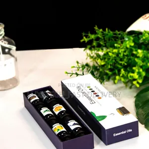 6-Bottle Essential Oil Set for Aromatherapy and Diffusers/Humidifiers