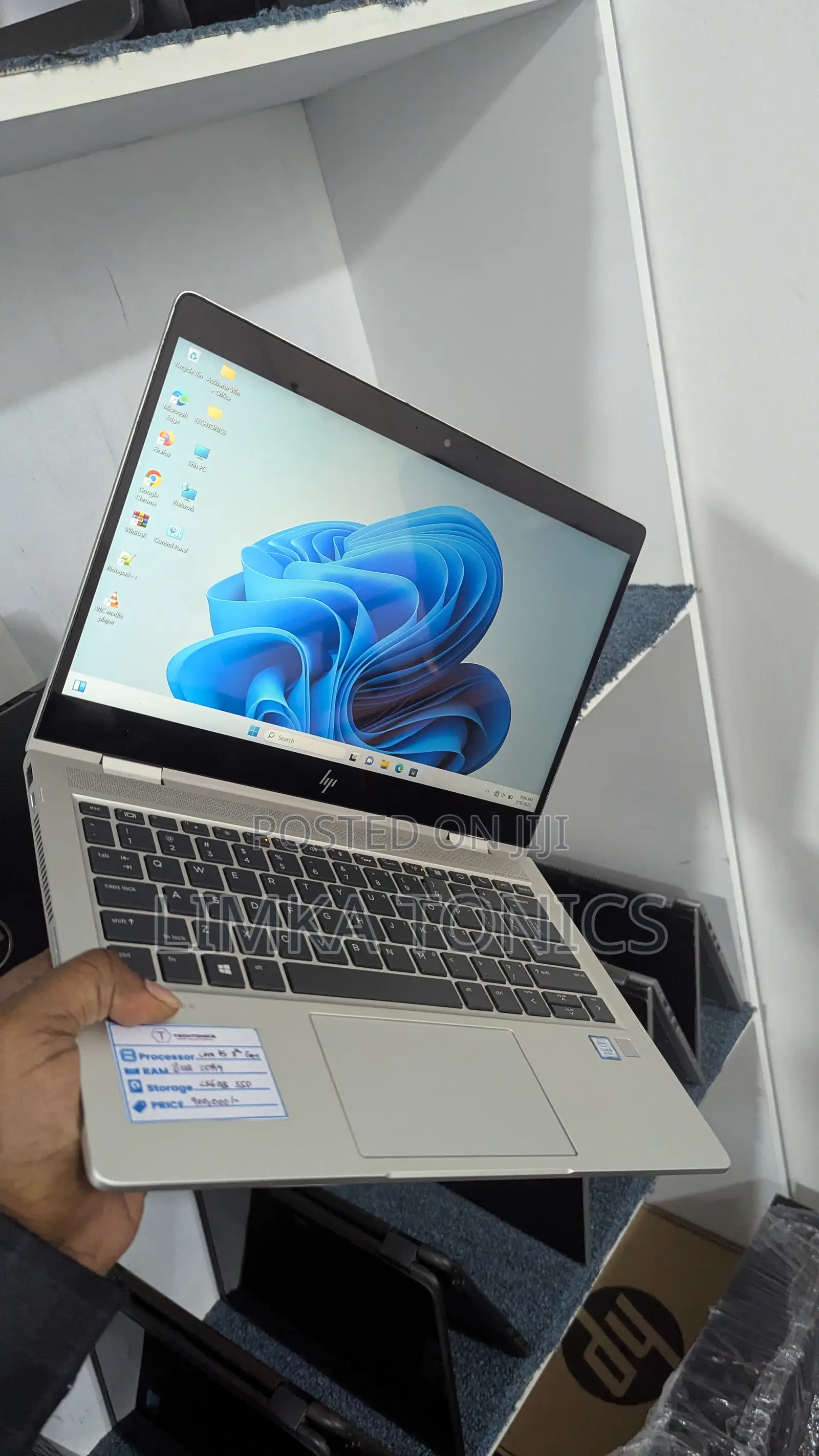 New Laptop HP EliteBook x360 830 G6 8GB Intel Core i7 SSD 256GB