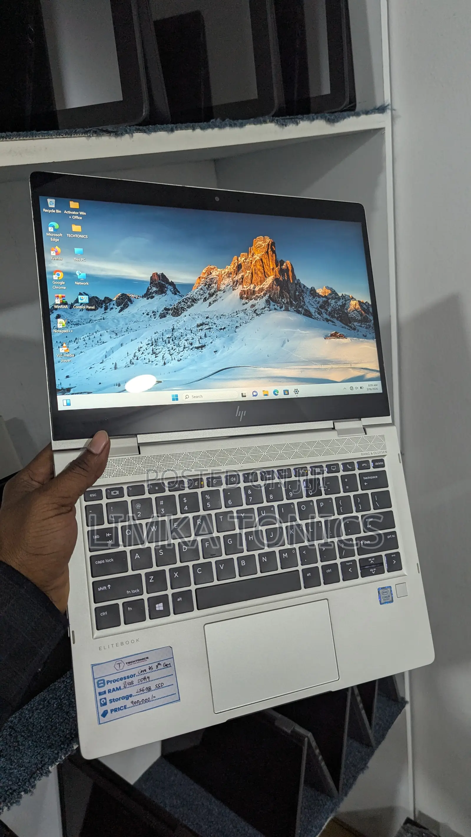Laptop HP EliteBook x360 830 G6 8GB Intel Core i7 SSD 256GB