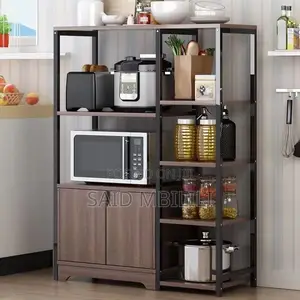 Kitchen Rack Floor-to-Ceiling Multi-Layer Household Small Storage