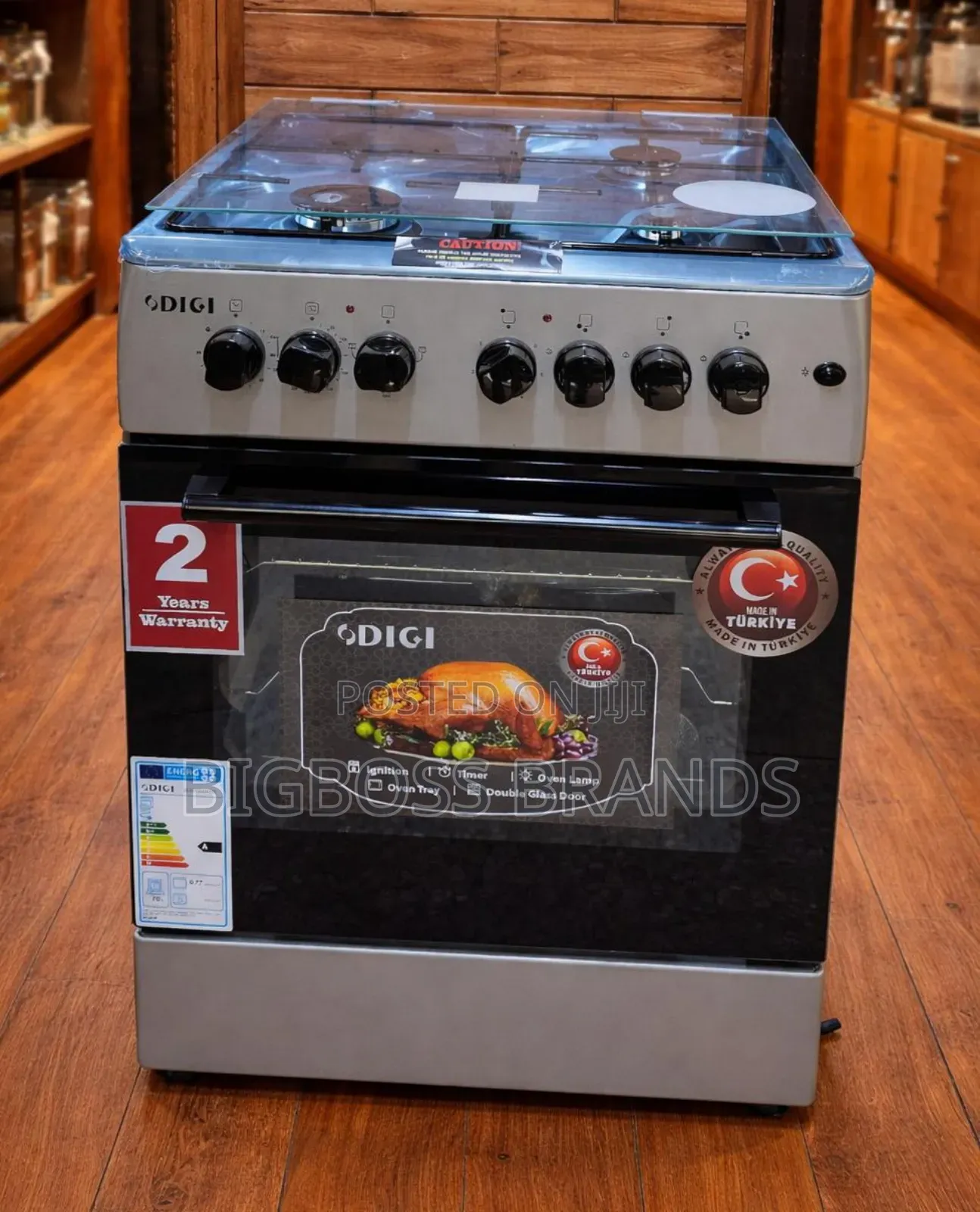 Digi Cooker
60x60 3 Gas + 1electric
