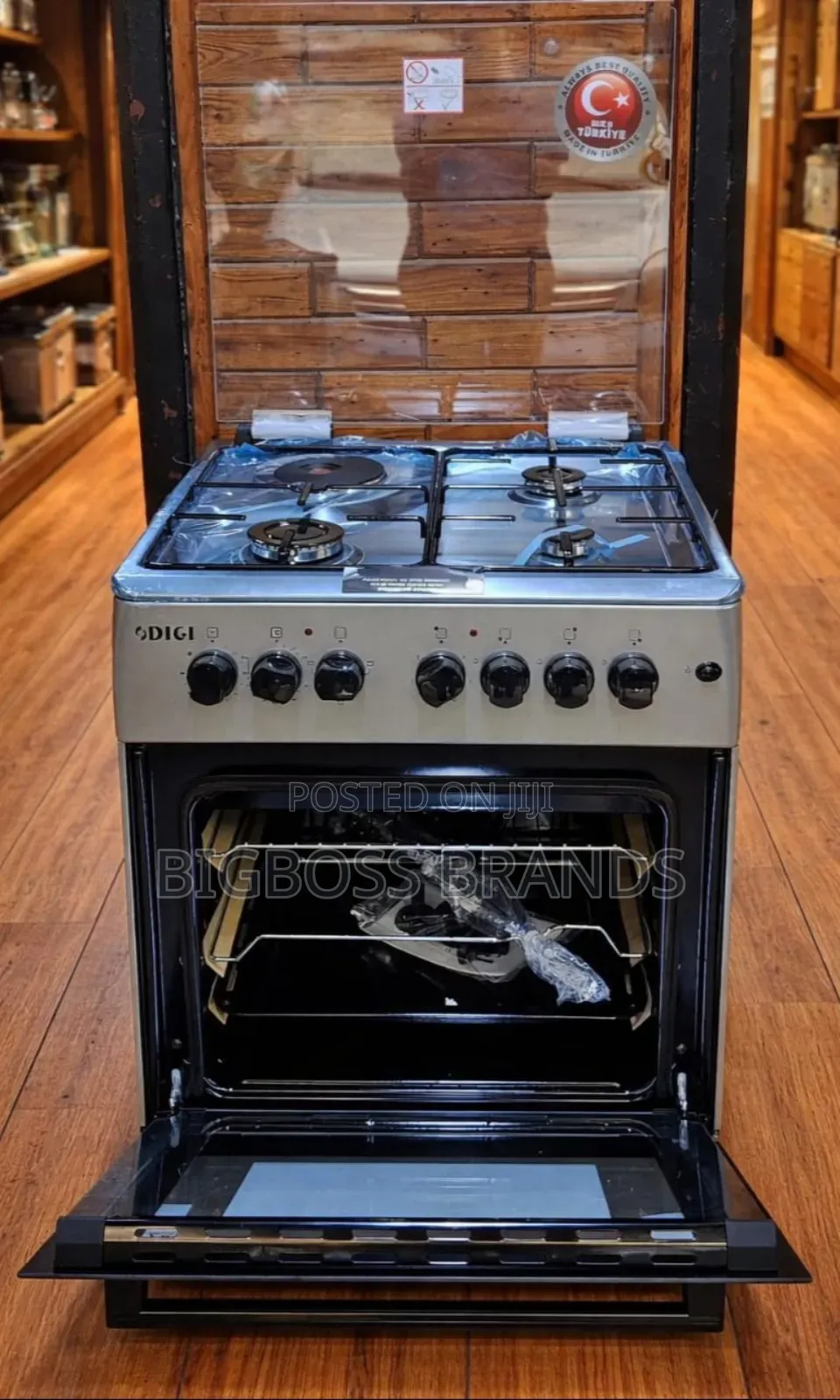Digi Cooker
60x60 3 Gas + 1electric