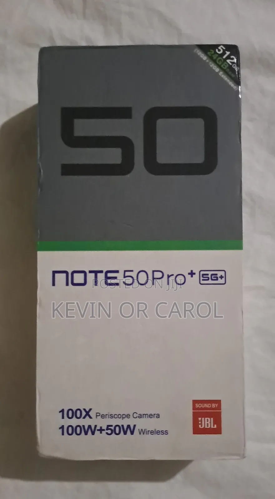 Infinix Note 50 Pro+ 256 GB Purple