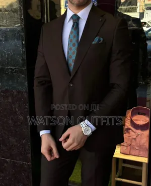 2 PCS 2 Buttons Men's New and Original Suits Materials Quality
