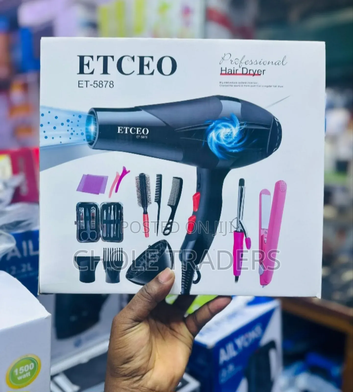 Etceo Professional Hair Dryer (Et-5878)