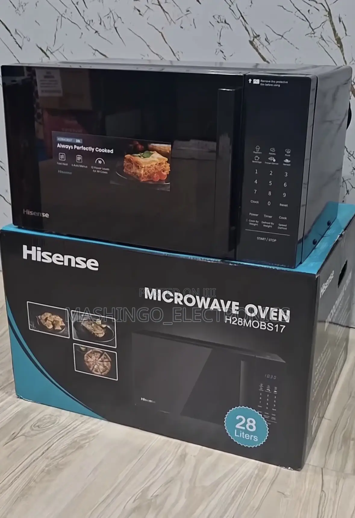 28 Liters Digital Hisense Microwave