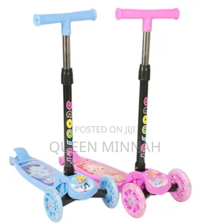 Baby Scooter With Three Plastic Wheels