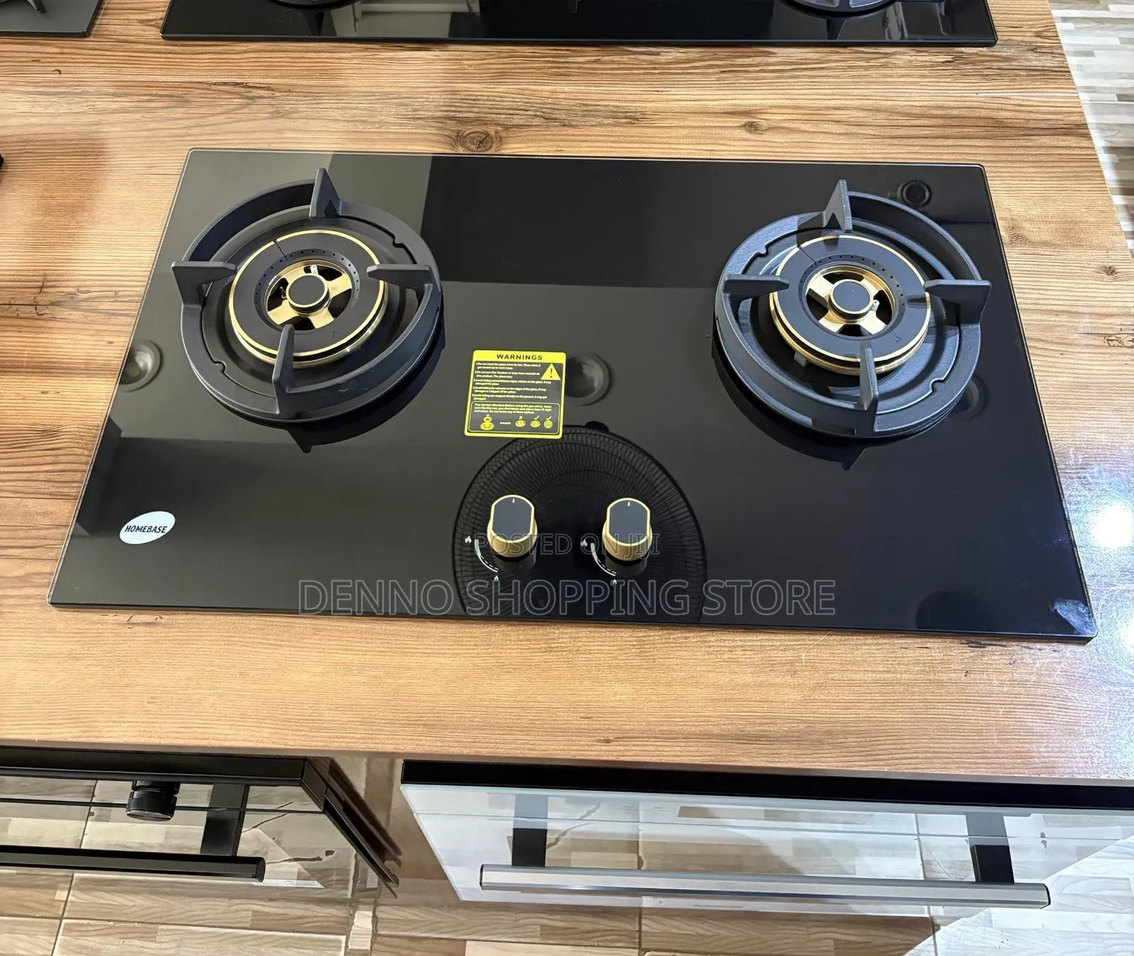 Two Plates Full Gas Table Top Cooker