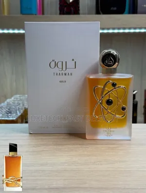 Lattafa Pride Tharwah Gold Eau De Parfum, a Unisex Fragrance