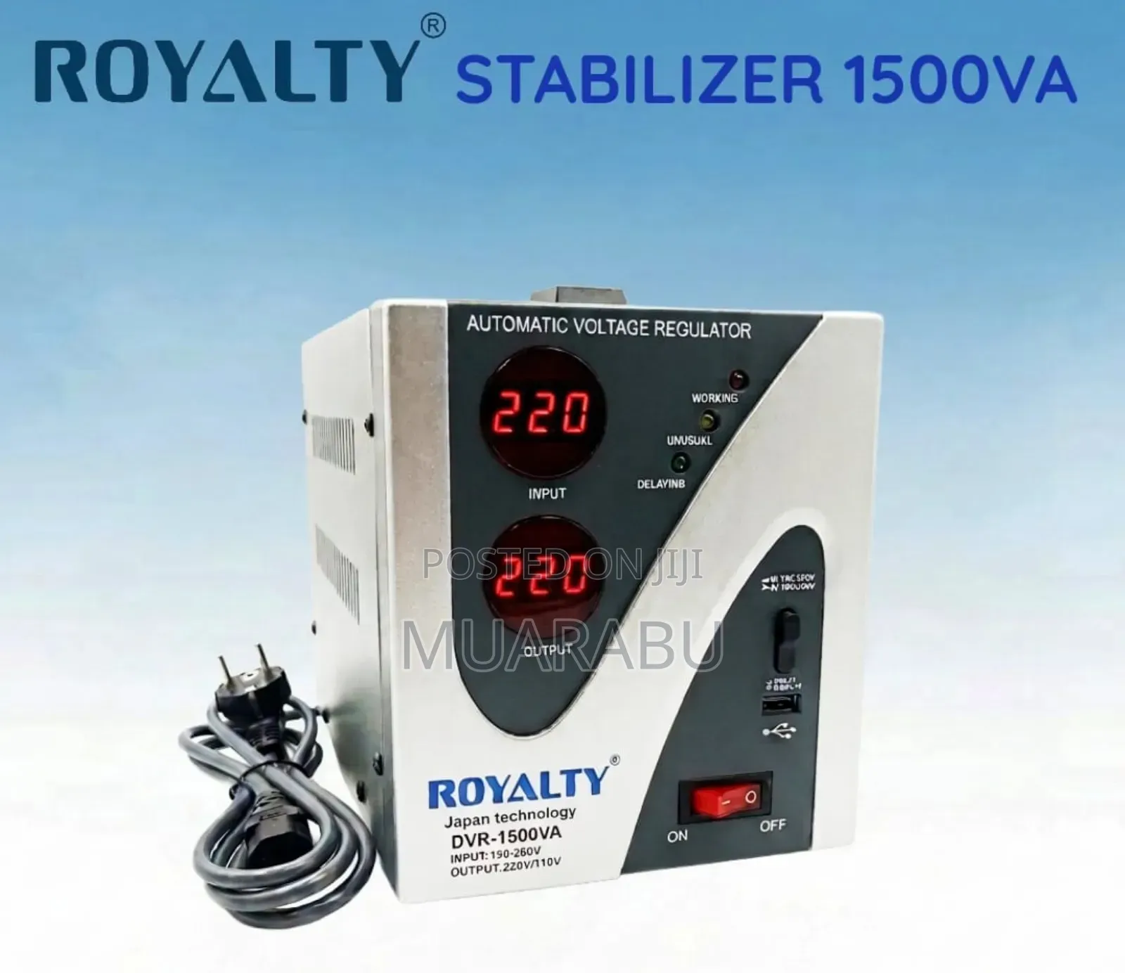Royalty Stabilizer 1500w
