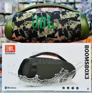 JBL Boombox 3 – Sauti Tele, Bass Nzito, Betri Inayodumu Masaa 24+!