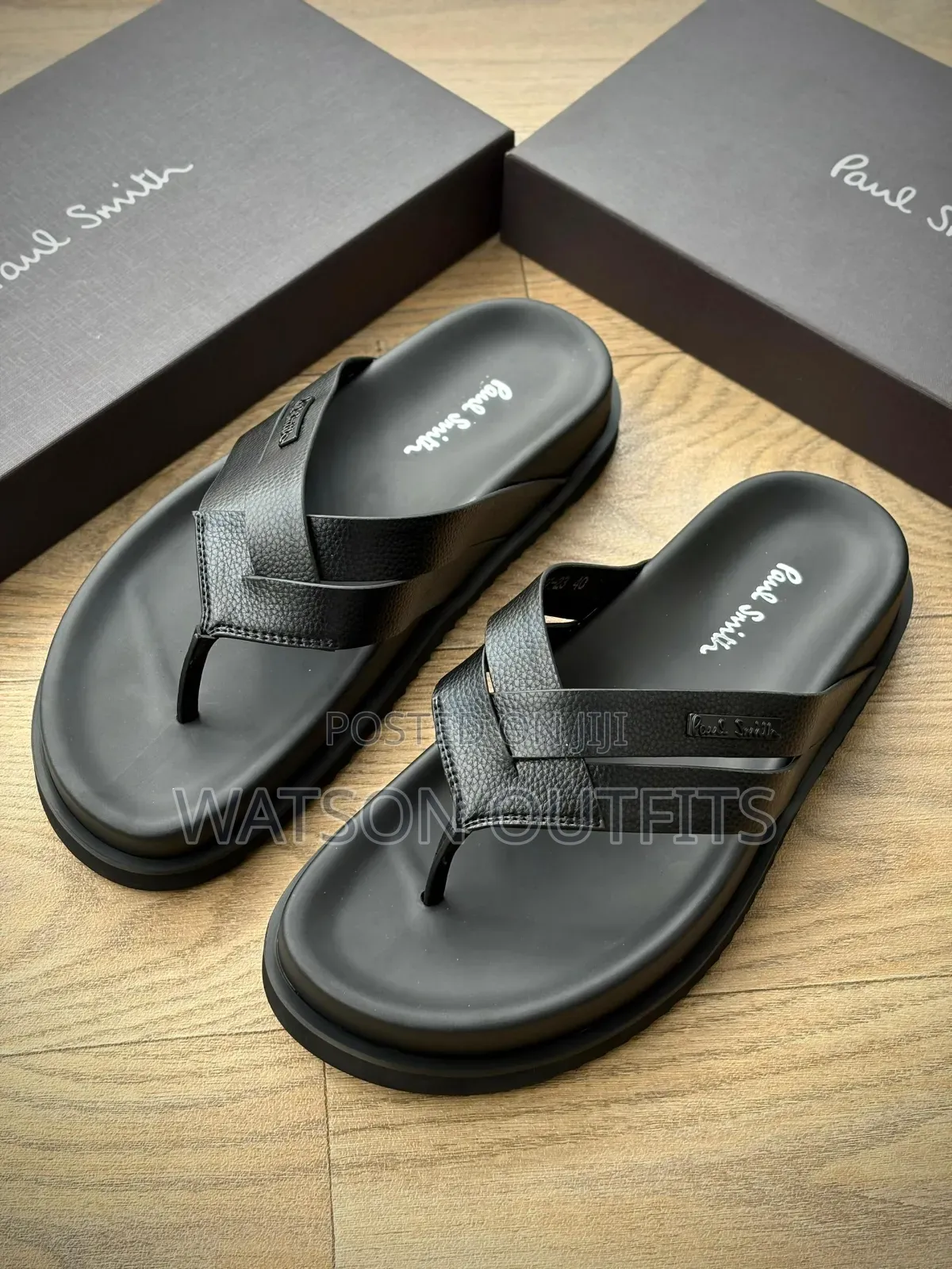 Paul Smith Well Designed and Branded Men's Leather Sandals