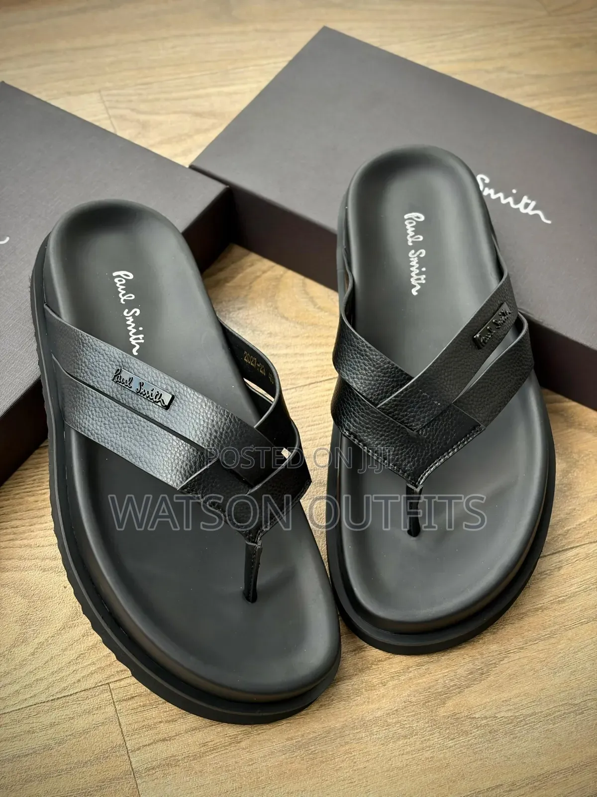 Paul Smith Well Designed and Branded Men's Leather Sandals