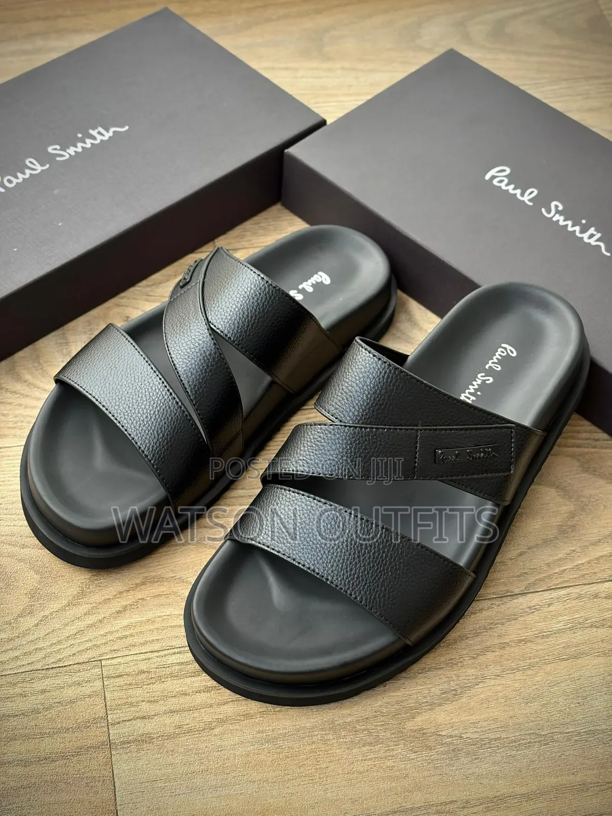 Paul Smith Well Designed and Branded Men's Leather Sandals