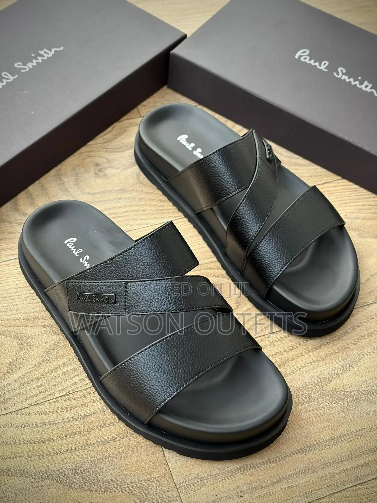 Paul Smith Well Designed and Branded Men's Leather Sandals