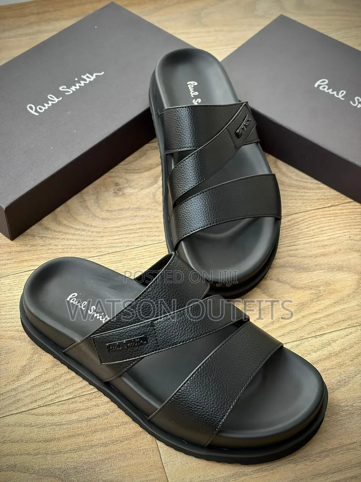 Paul Smith Well Designed and Branded Men's Leather Sandals