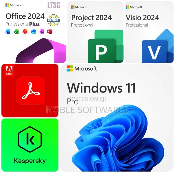 Windows 11 Pro 2026 + Microsoft Office 2024 Complete Package ( 2026 )