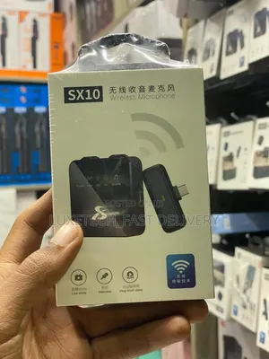 Sx10 Wireless Microphone System for Smartphone Recording